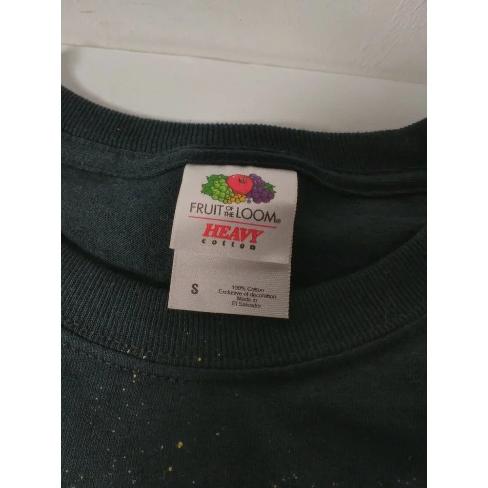 Metallica 2011 Tour big logo T-Shirt black Rock Metal Sz Small Fruit of Loom - Picture 4 of 7